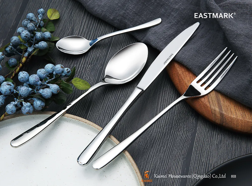 Avril stainless steel silverware set
