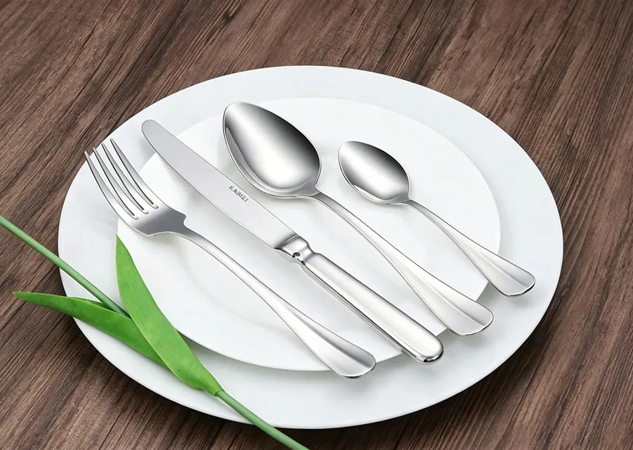 Baguette french style stainless steel silverware