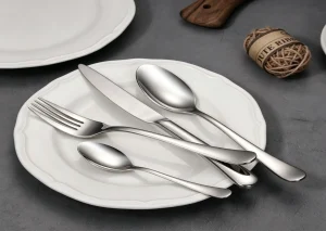 KAIMEI Classic Tapered Handle Stainless Steel Flatware Set Helena