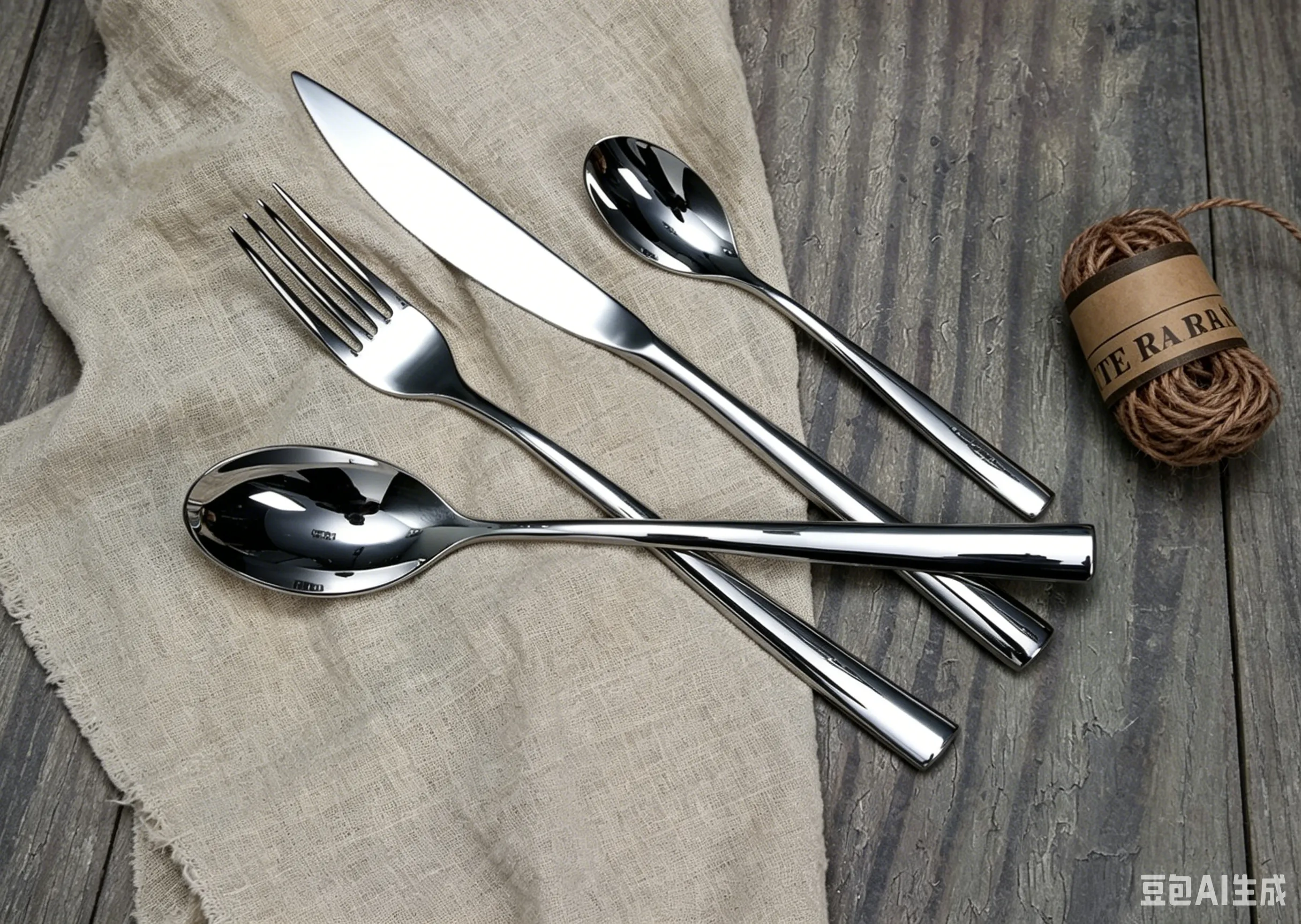 Premium Stainless Steel Flatware Merope
