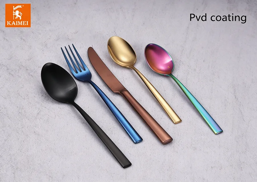 Black PVD Hotel Cutlery Set