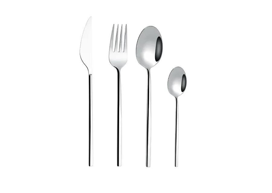 EVA 4-Piece Stainless Steel Hotel Cutlery Set